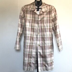 GAP Plaid Rain Jacket size M ☂️